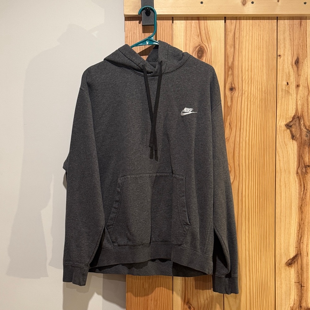 Nike Men's Charcoal Hoodie